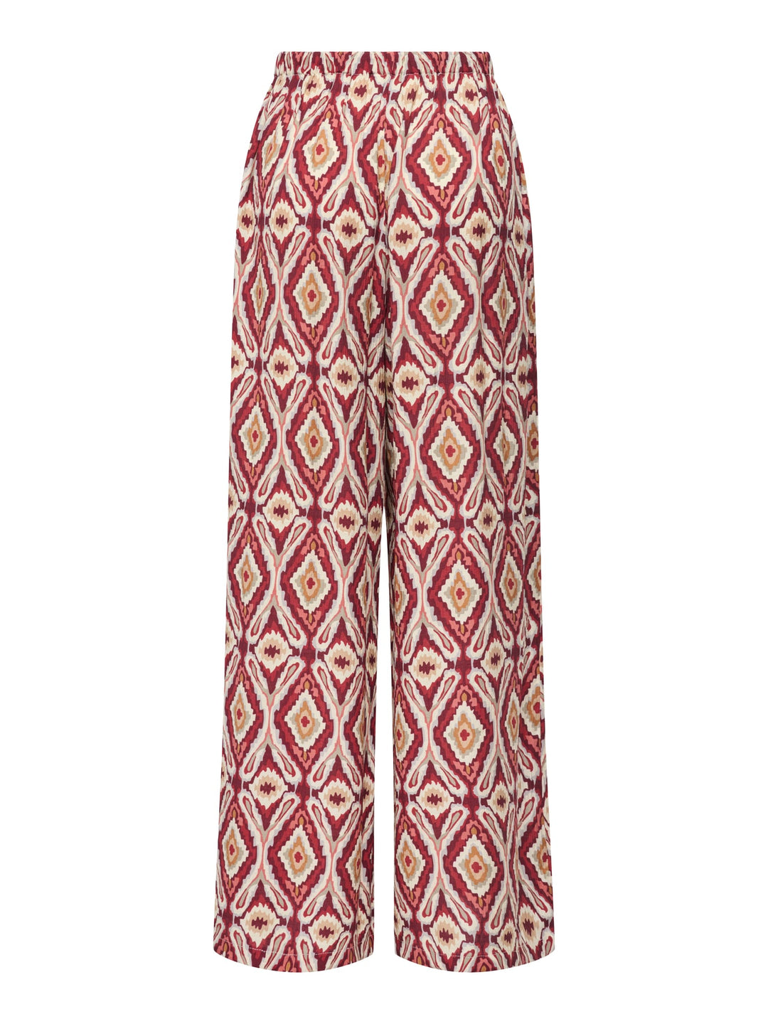 Only ONLGINI MIKASI broek rood dessin – dames