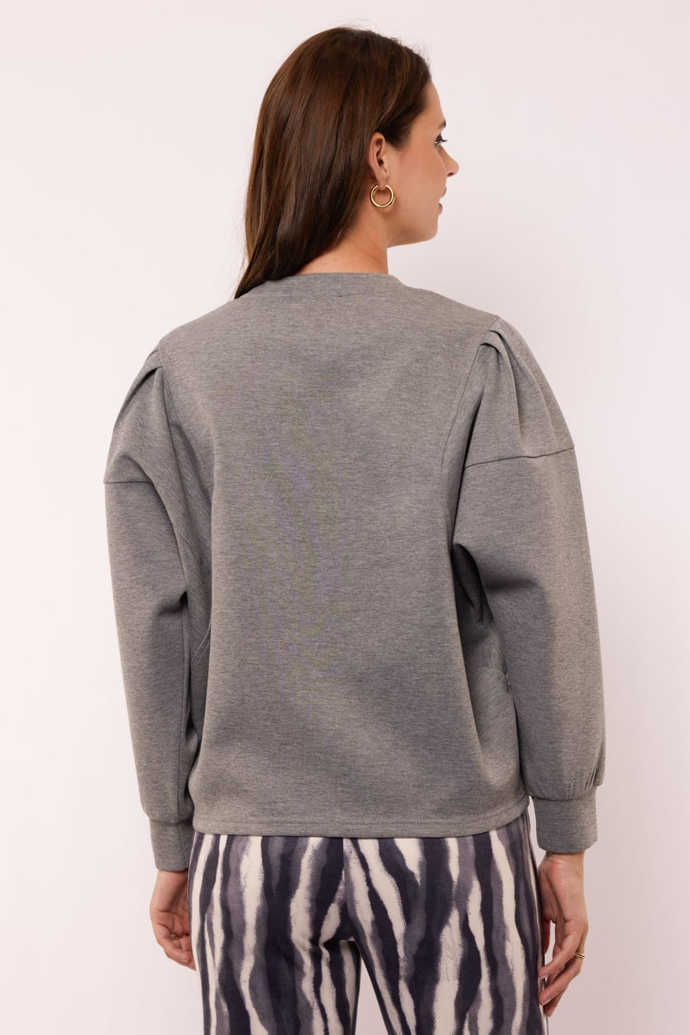 G-Maxx Prune sweater dames - grey denim