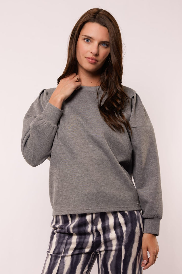 G-Maxx Prune sweater dames - grey denim