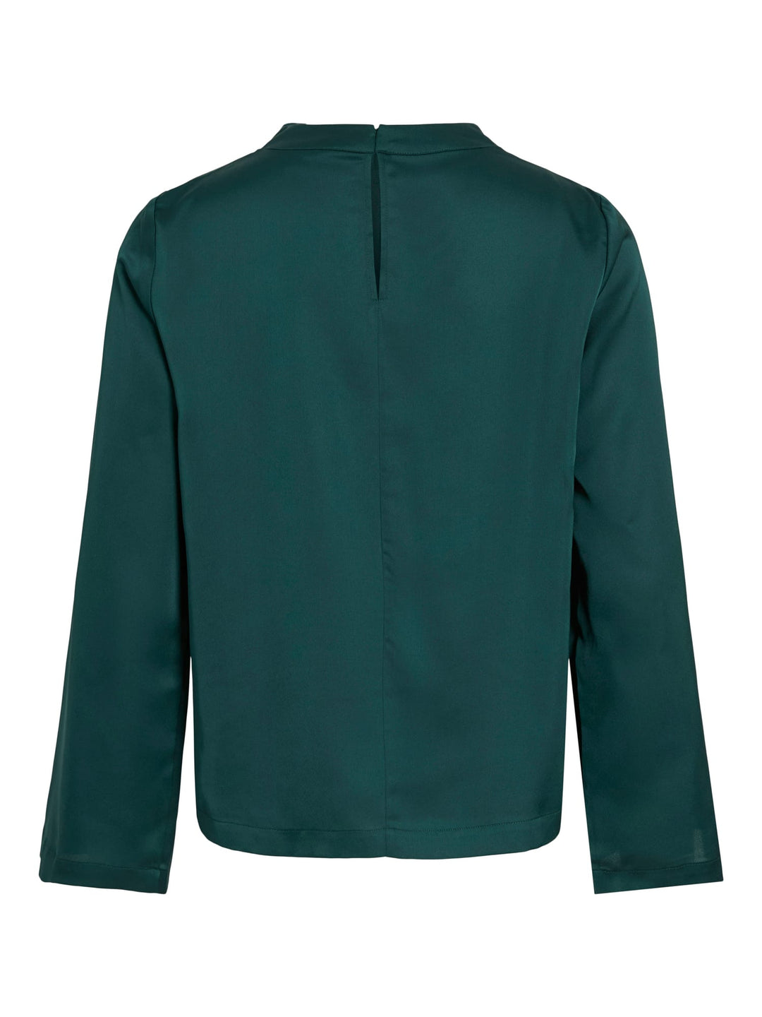 Vila Lutto High Neck Top donkergroen – damesblouse