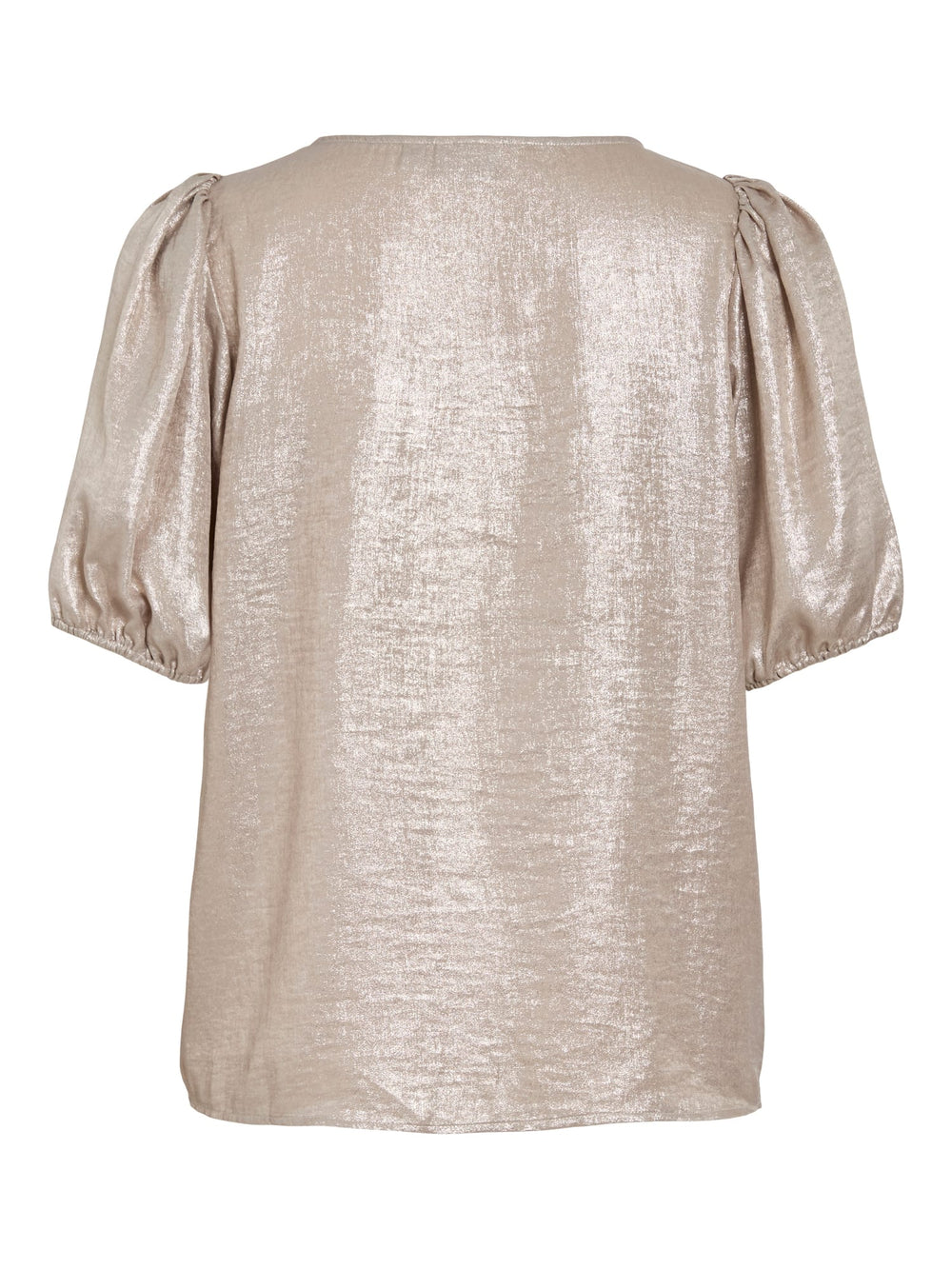 Vila 14115883 top l/m dames goudkleurig