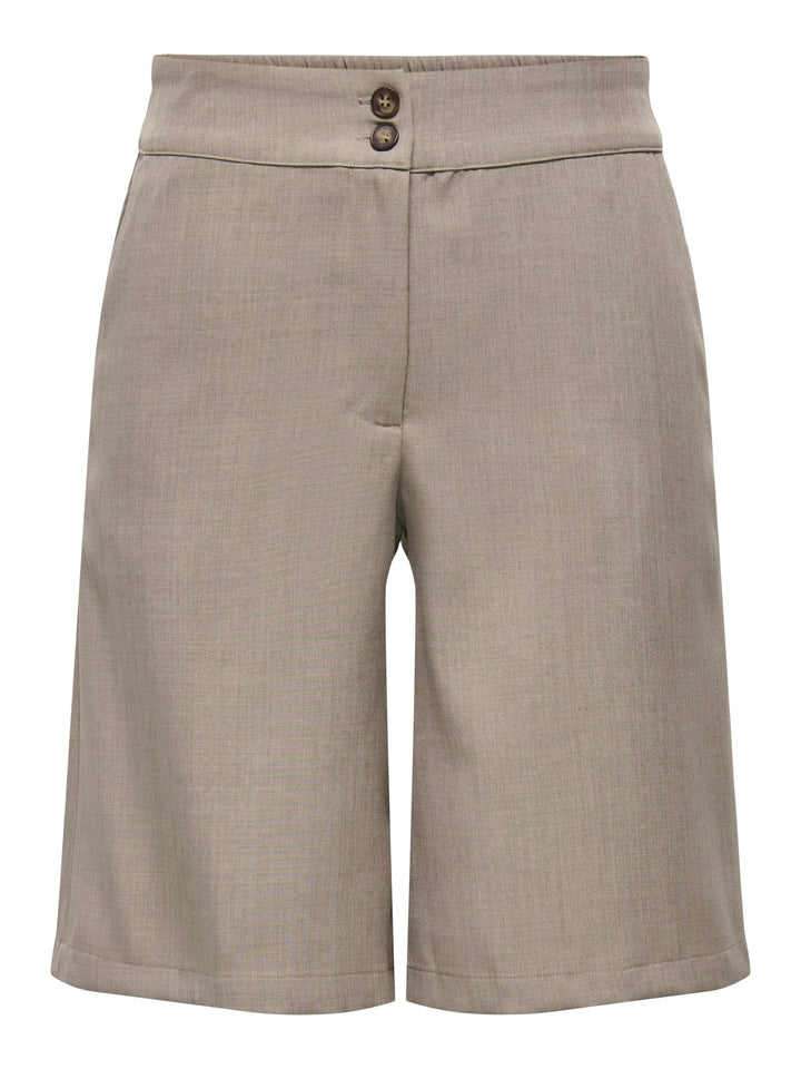 Jacqueline de Yong Dora bermuda taupe – dames