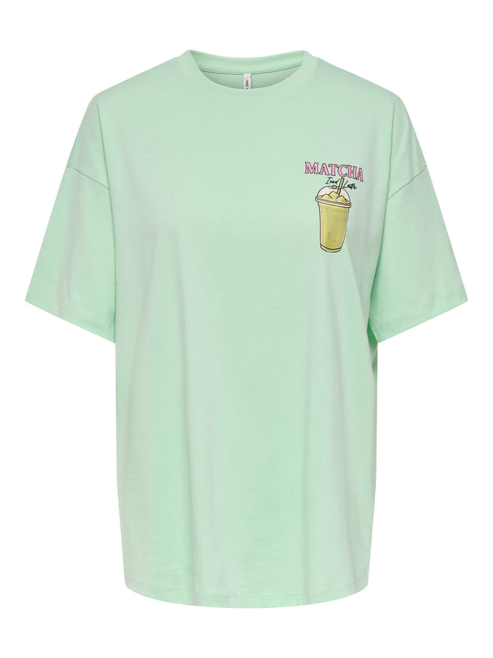 Only t-shirt Rita mint – dames