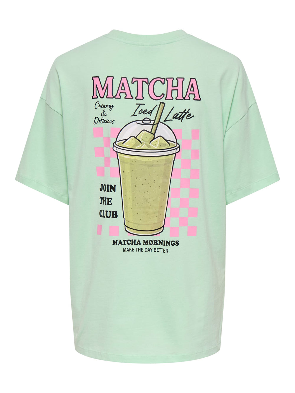 Only 15374990 Rita t-shirt k/m dames mint