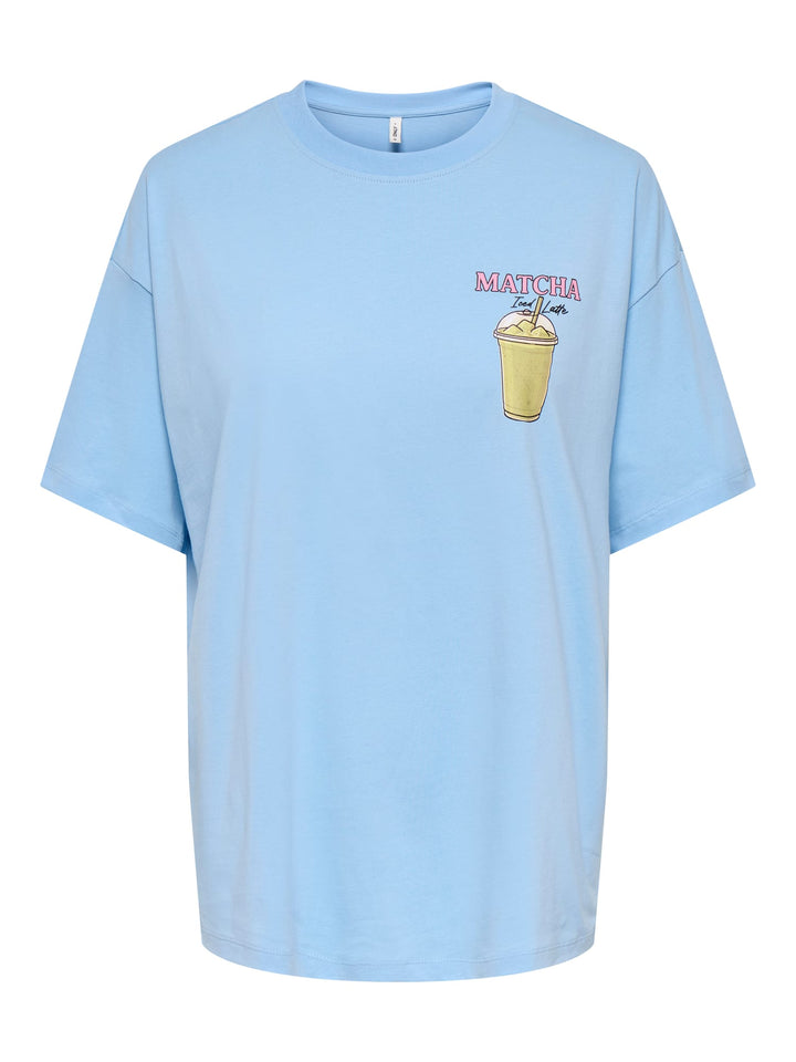 Only Rita t-shirt lichtblauw – dames