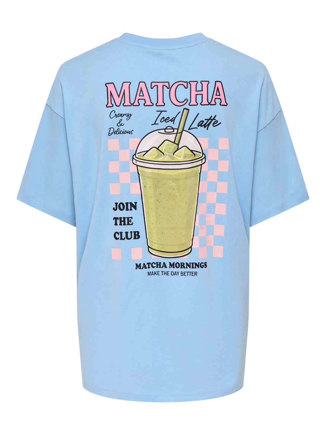 Only Rita t-shirt lichtblauw – dames