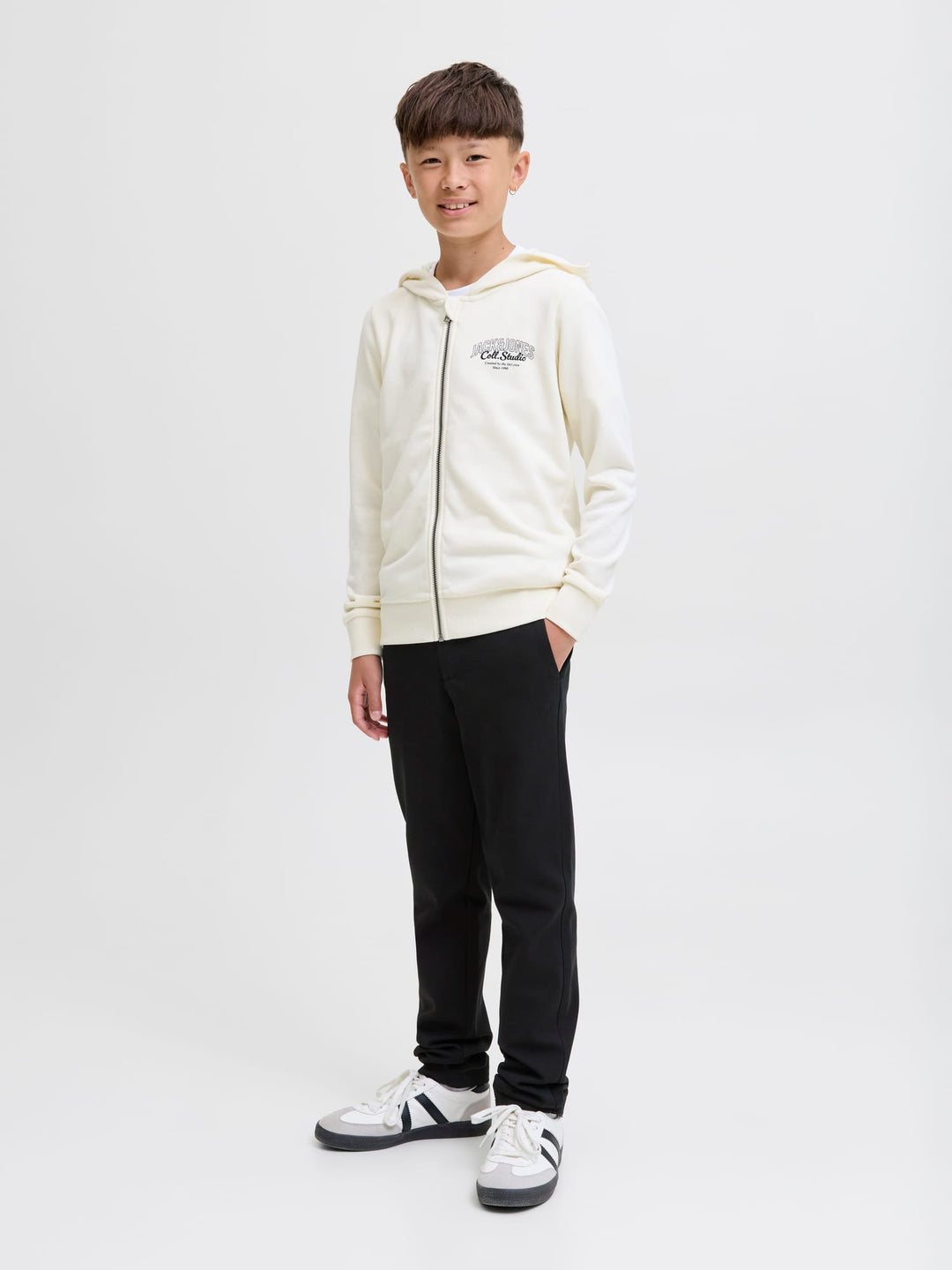 Jack & Jones Kids joggingbroek zwart – jongens