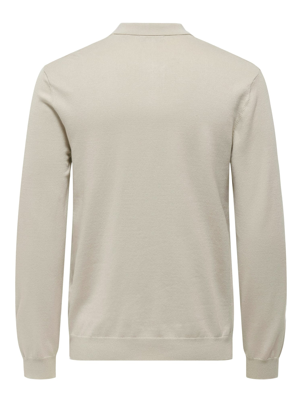 ONLY & SONS Wyler polo l/m beige – heren