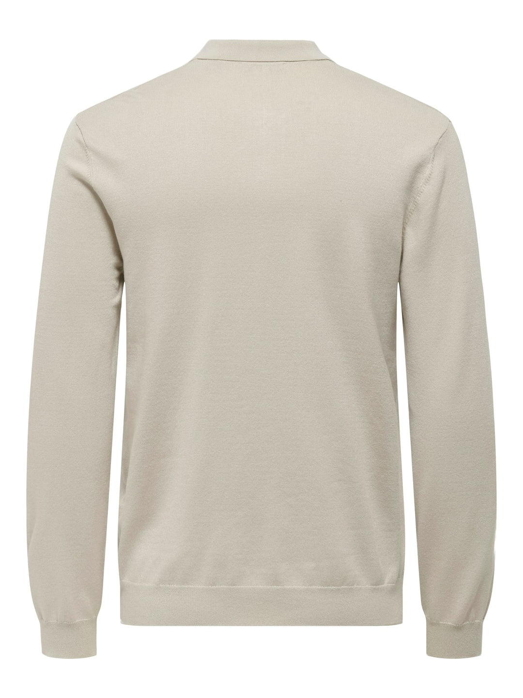 ONLY & SONS Wyler polo l/m beige – heren