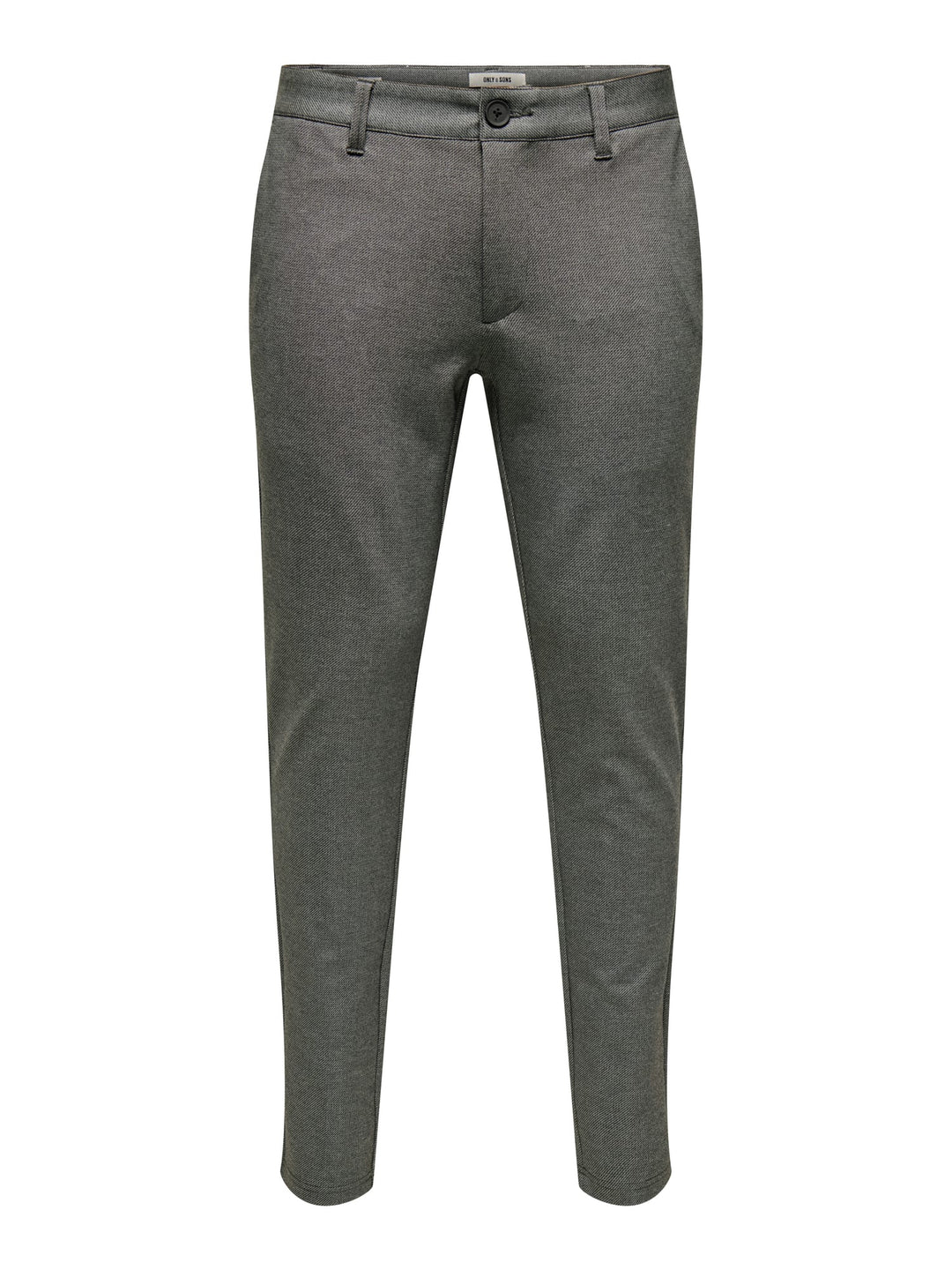 ONLY & SONS ONSMARK SLIM DITSY broek bruin dessin – heren - L32