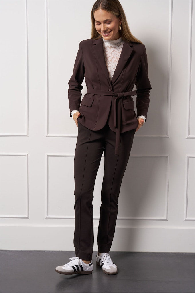 Studio Anneloes 13296 Marion lange broek dames - bruin