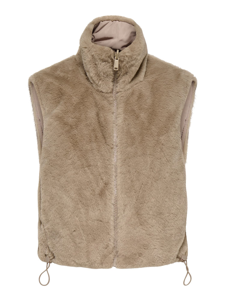 Only Dana gilet zand – dames