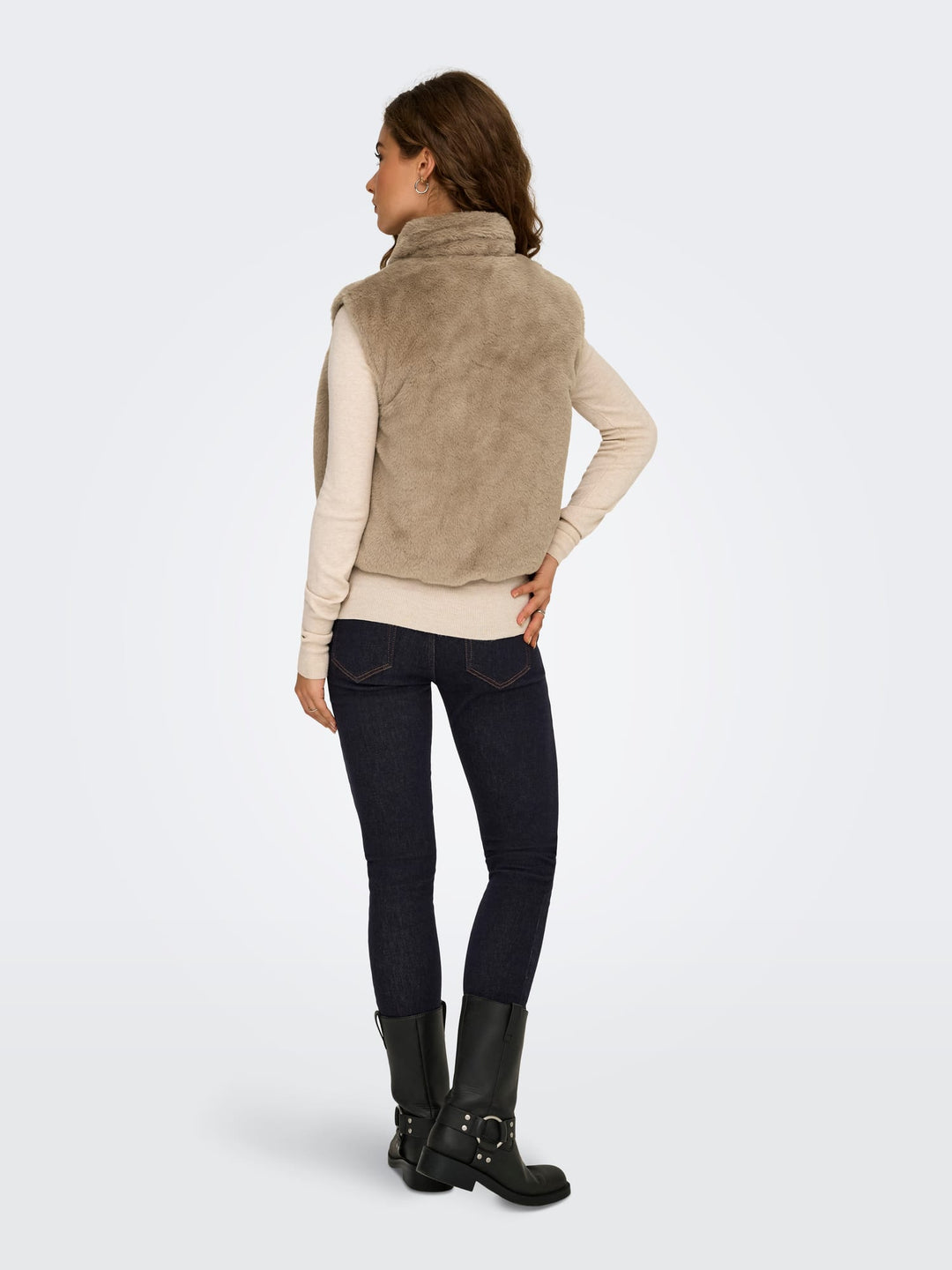 Only Dana gilet zand – dames