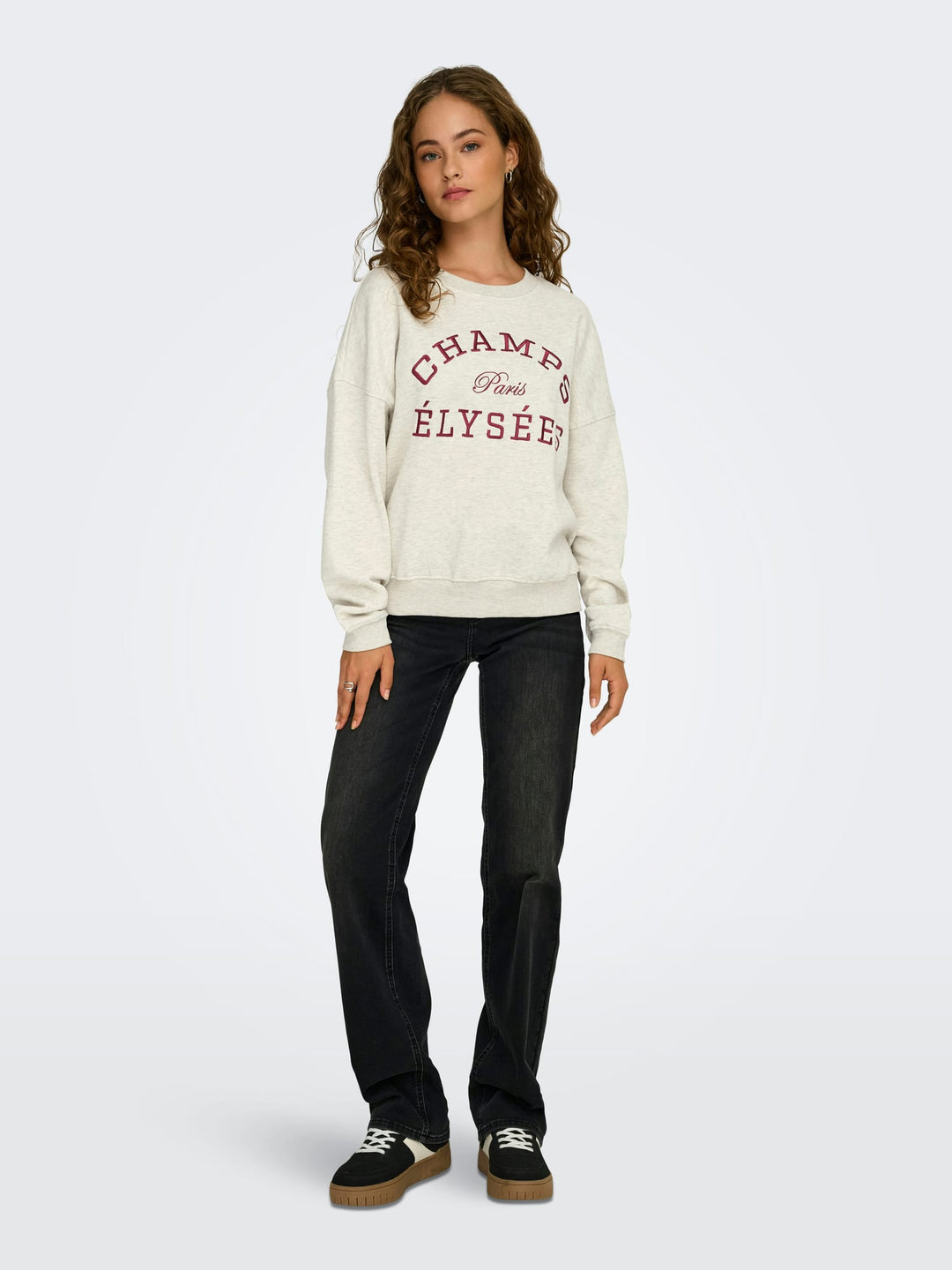 Jacqueline de Yong 15370526 Mesa sweater dames - beige
