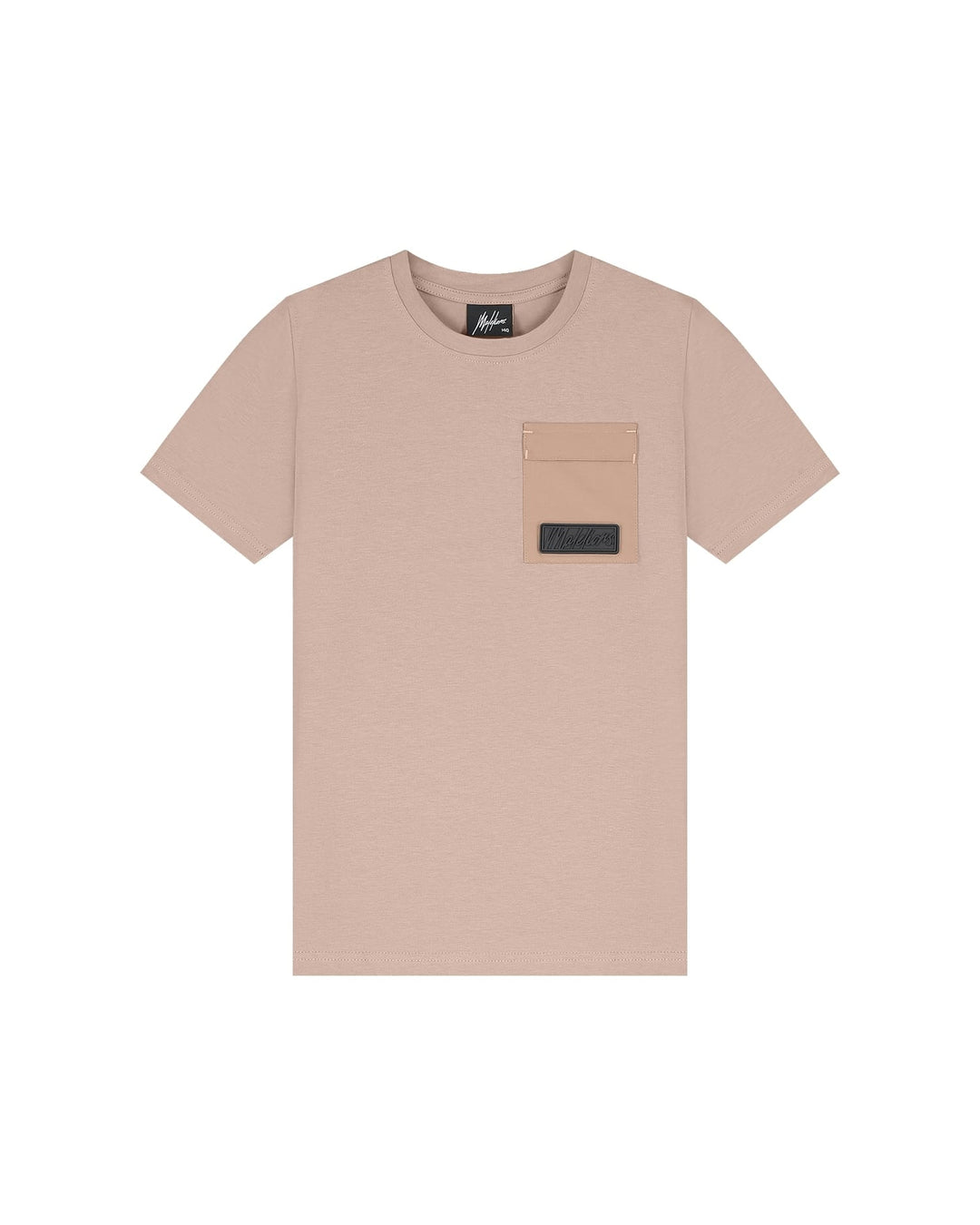 Malelions Boys MJ2-AW25-33 T-shirt – jongens - Steel