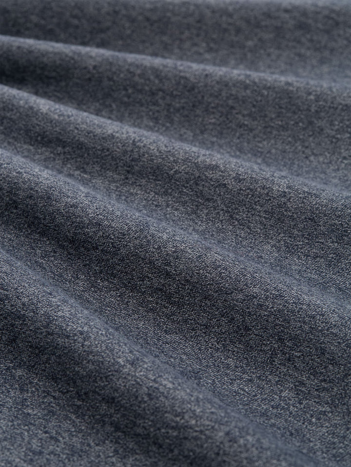 Tom Tailor sweatshirt heren blauw – gemêleerde look