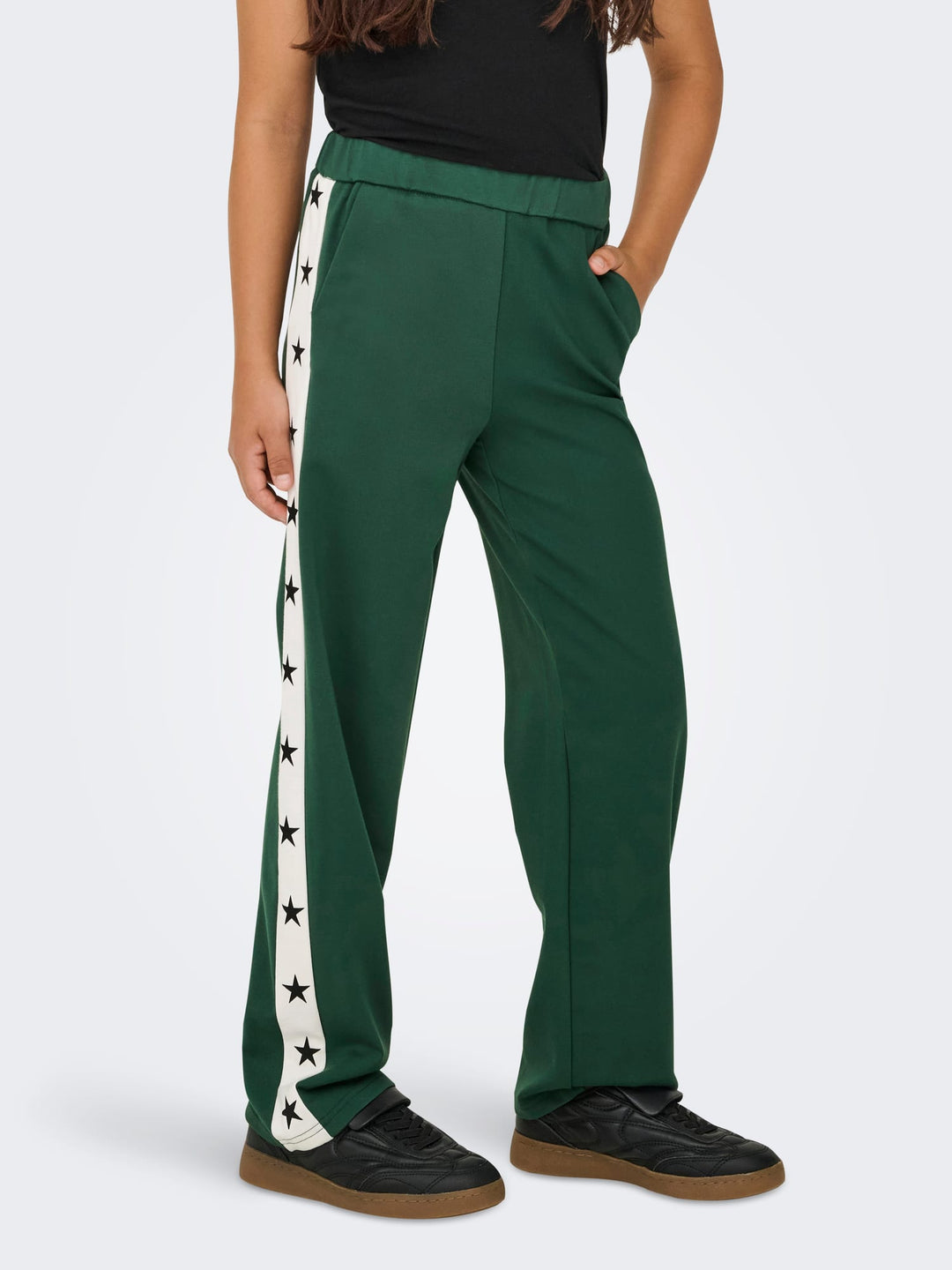 Kids Only Poptrash lange broek donkergroen – meisjes