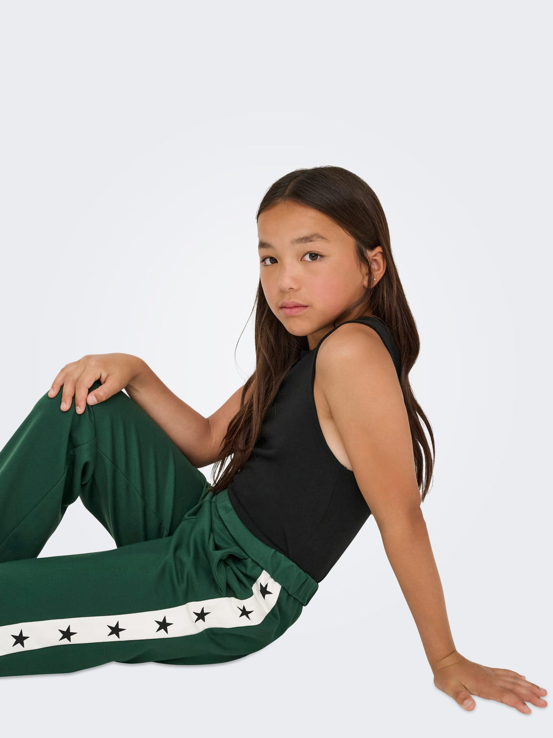 Kids Only Poptrash lange broek donkergroen – meisjes