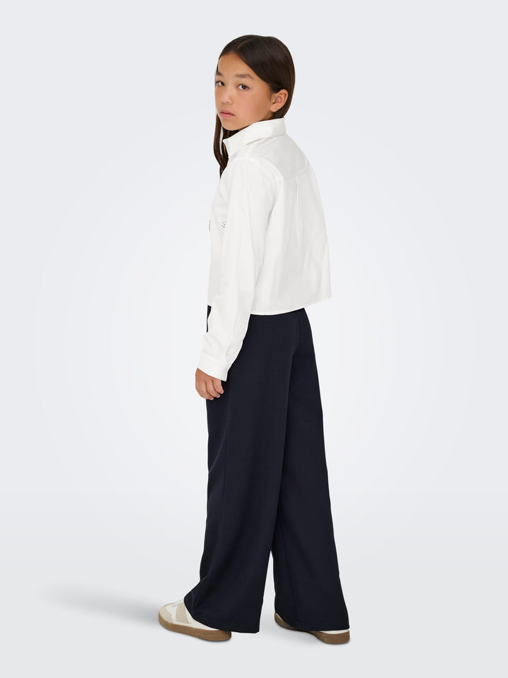 Kids Only Clara blouse l/m off-white – meisjes