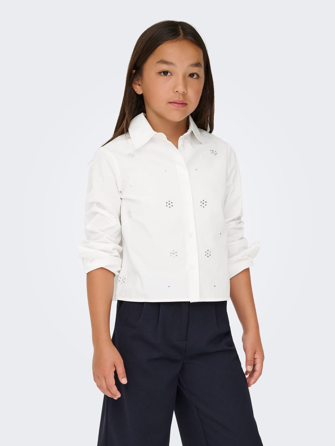 Kids Only Clara blouse l/m off-white – meisjes