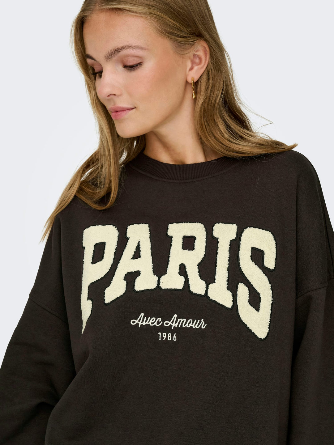 jacqueline de yong 15370526 Mesa sweater dames bruin