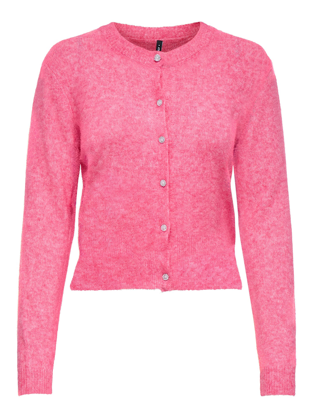 Only 15358548 Havanna vest gebreid dames roze