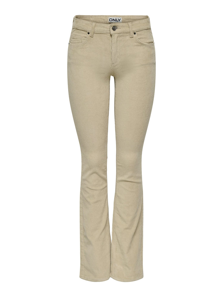 Only Mary globel ecru lange broek – dames - L30