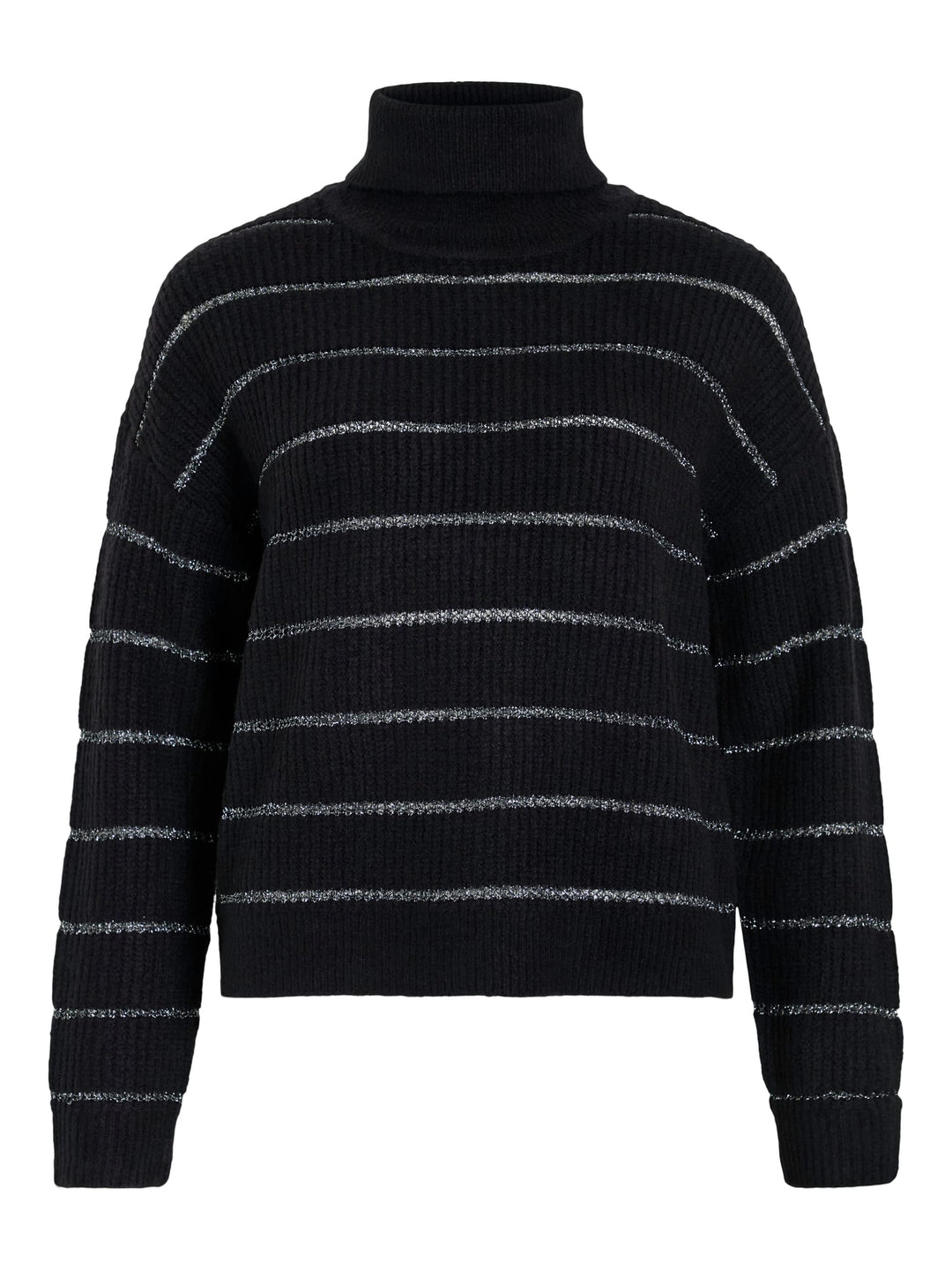 Vila Zaza trui dames zwart dessin – herfst/winter