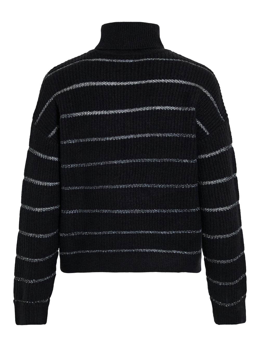 Vila Zaza trui dames zwart dessin – herfst/winter