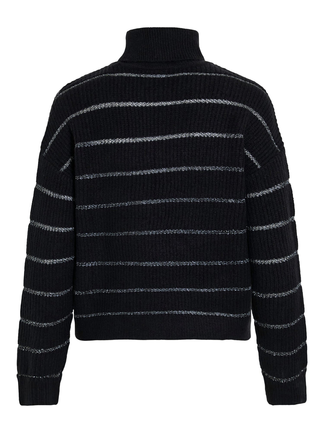 Vila Zaza trui dames zwart dessin – herfst/winter