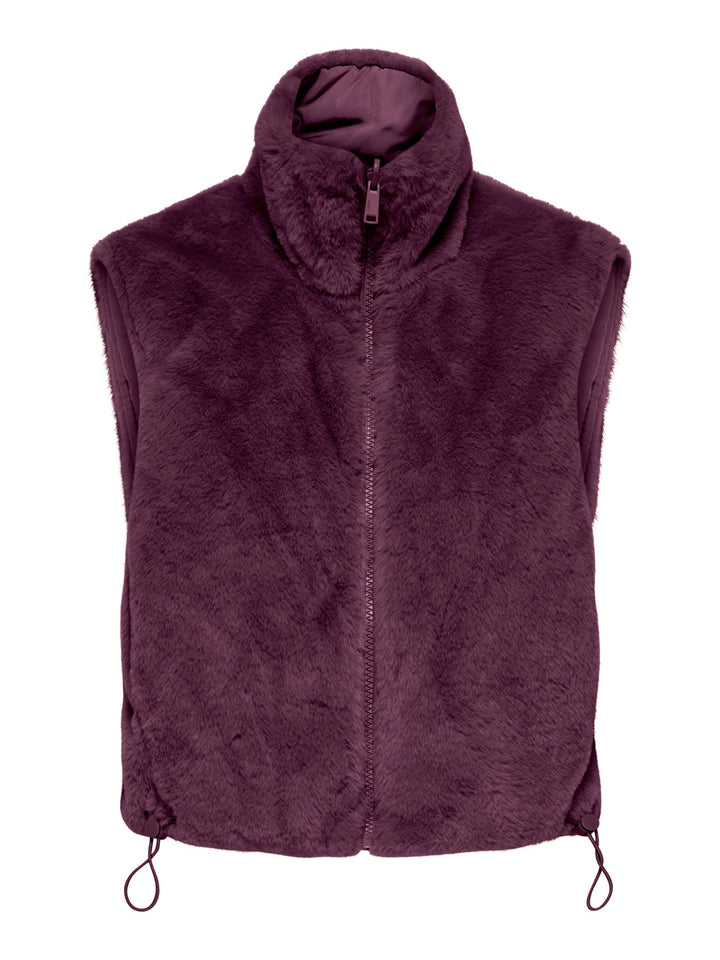 Only Dana gilet bordeaux – dames