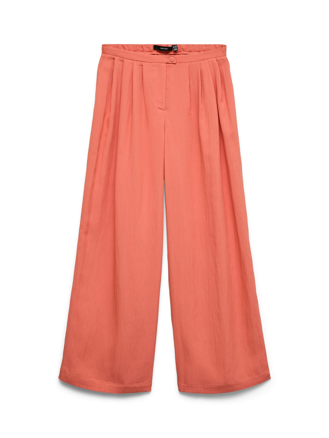 VERO MODA VMLIEVE MW WIDE PANT oranje – dames lange broek - L32