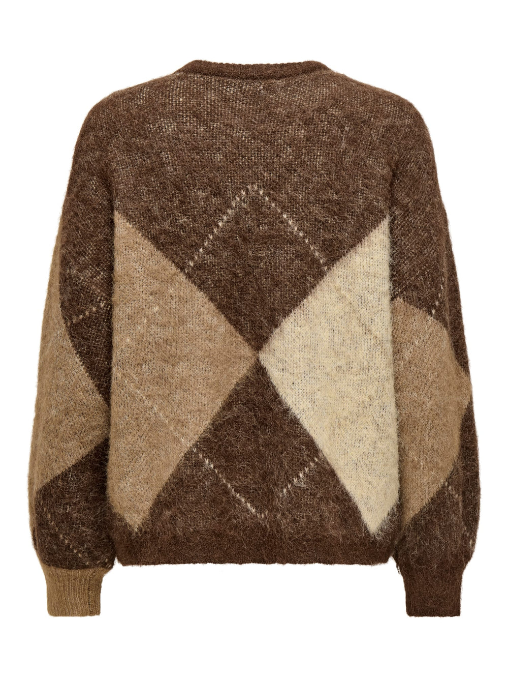 Only 15353226 Noeme trui bruin dessin – dames