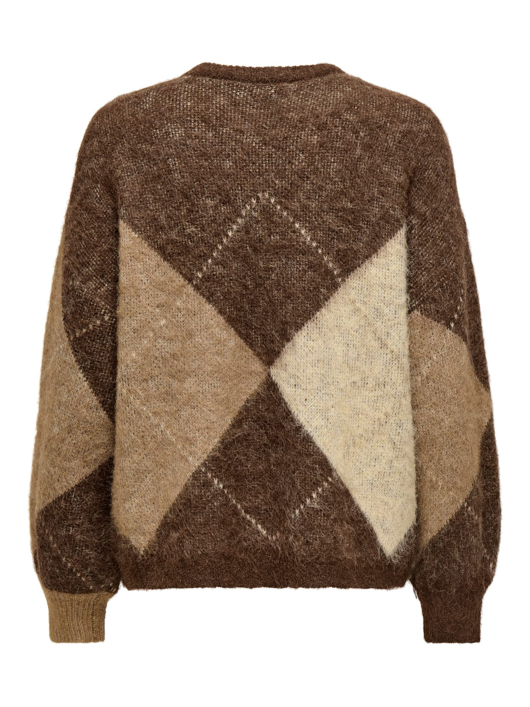 Only 15353226 Noeme trui bruin dessin – dames