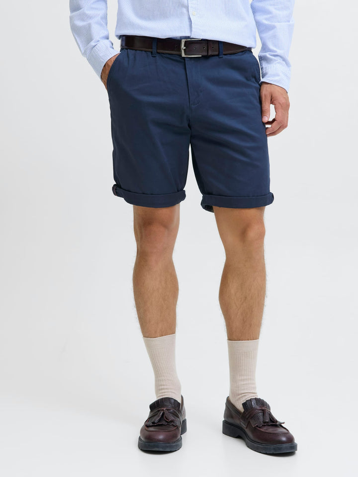 Jack & Jones Bowie Chino Shorts Navy – heren
