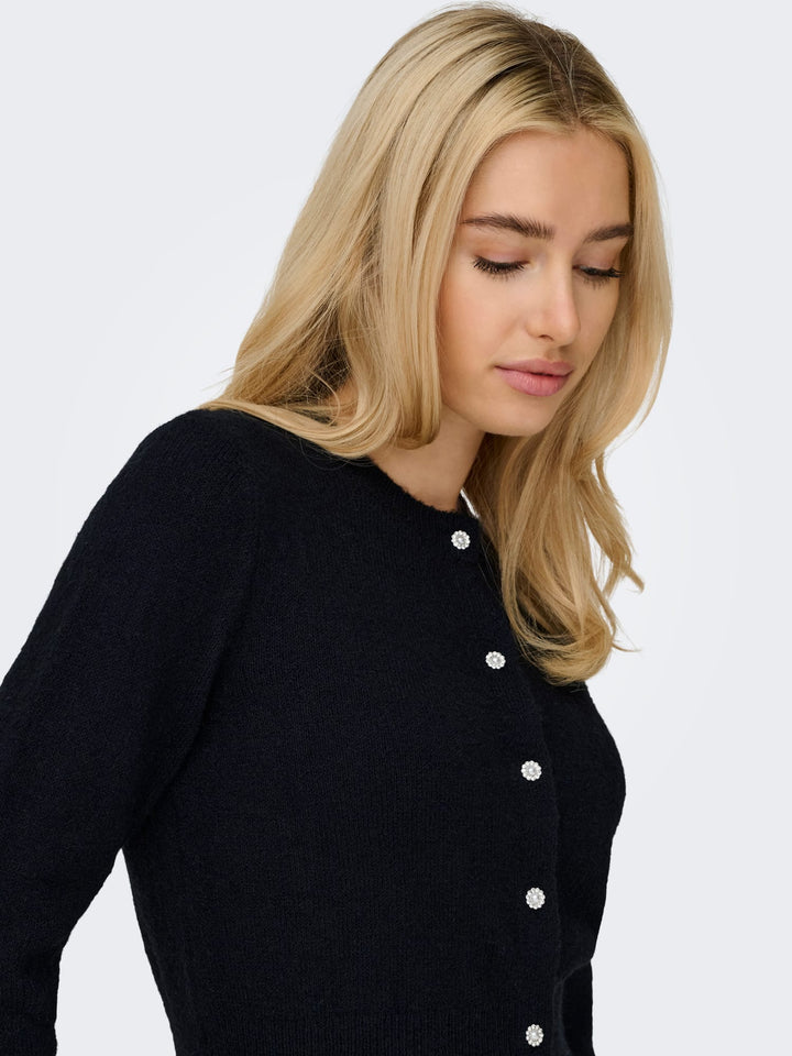 Only Havanna vest gebreid zwart – dames