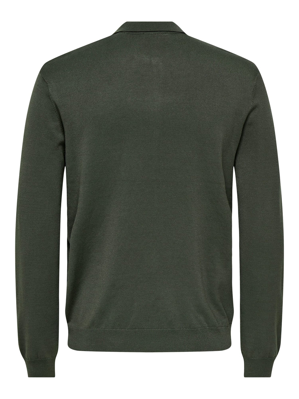 ONLY & SONS ONSWYLER REG HALF ZIP POLO KNIT – heren trui - Army