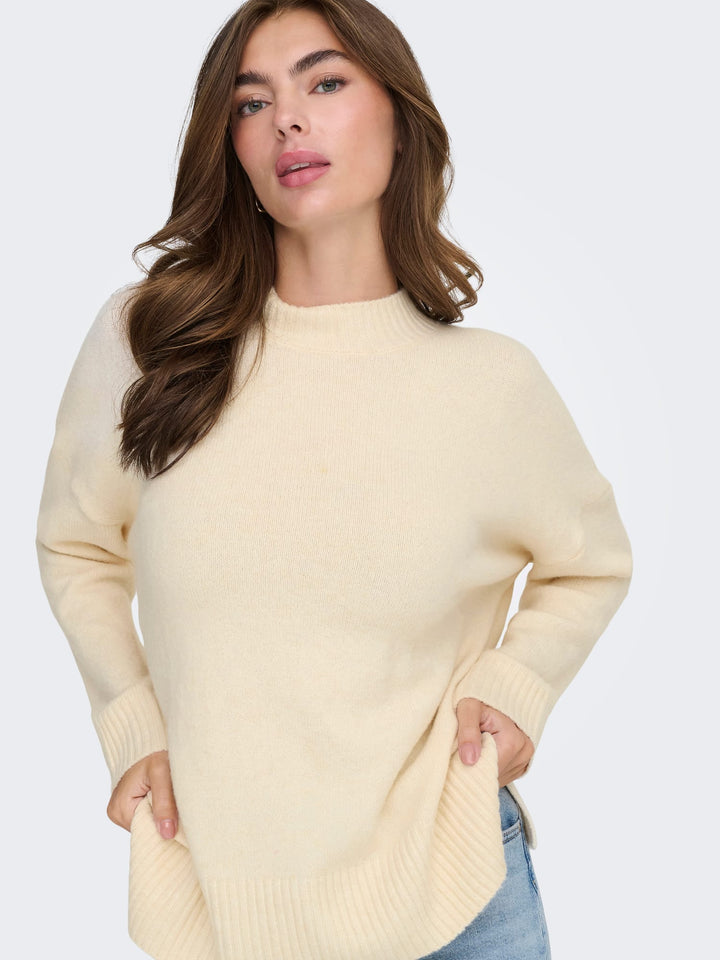 Only 15352853 Hazel trui dames ecru
