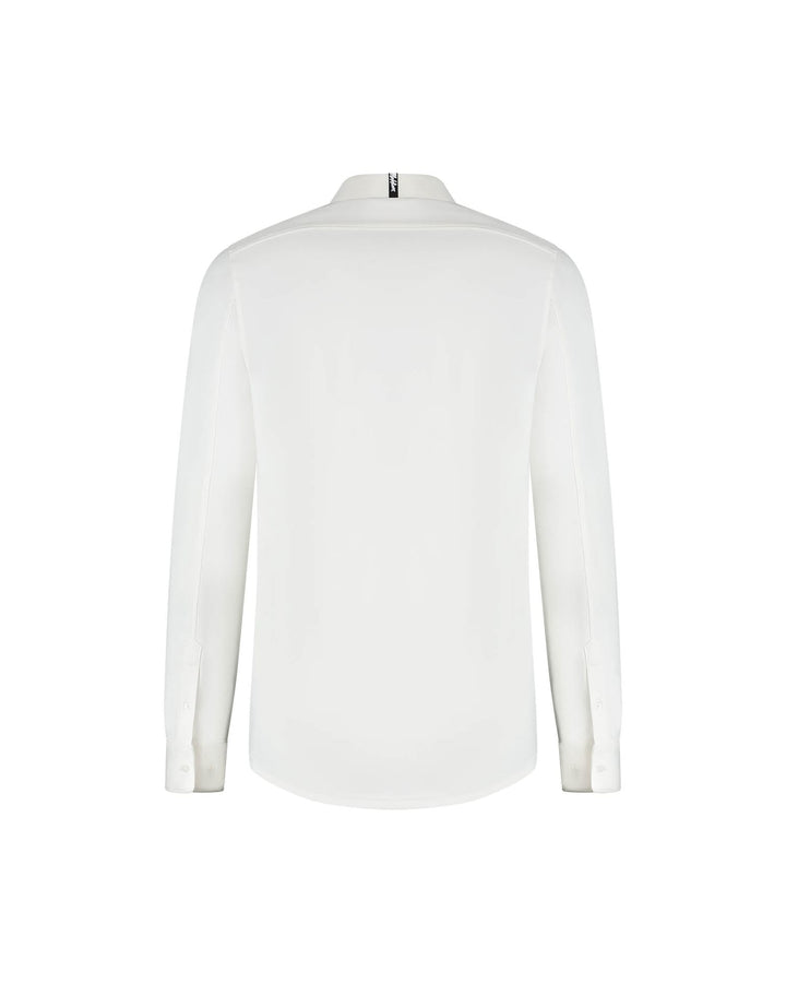 Malelions men stretch shirt off-white – heren