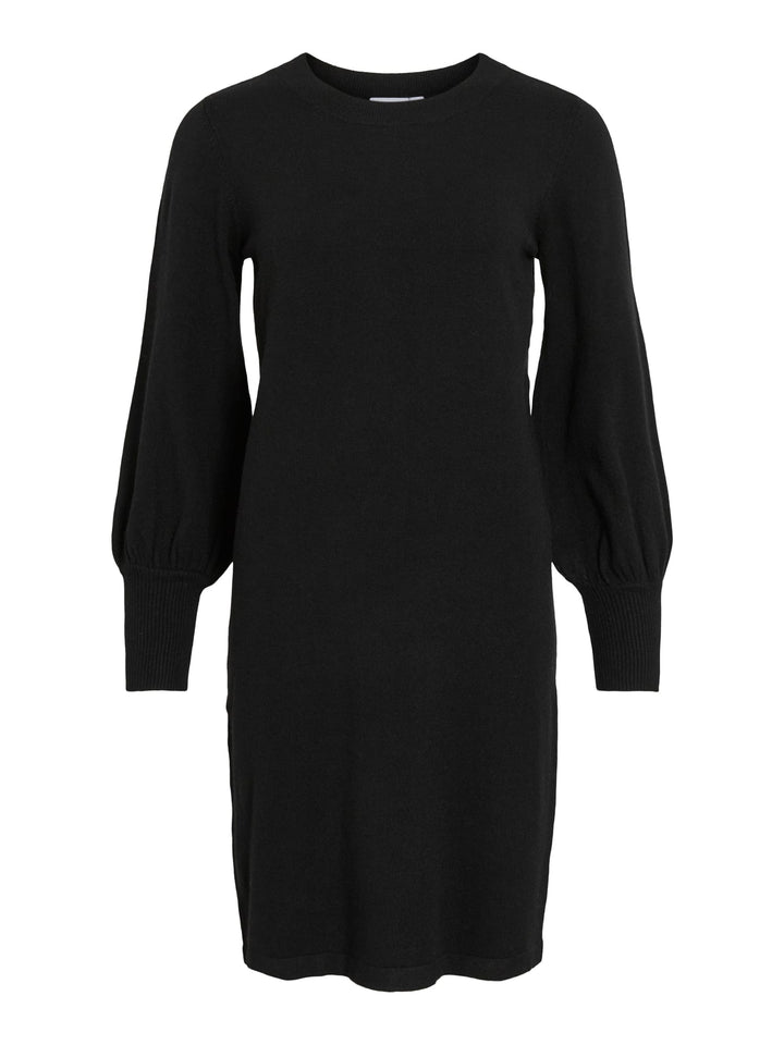 Vila 14110188 Kerry jurk midi dames zwart