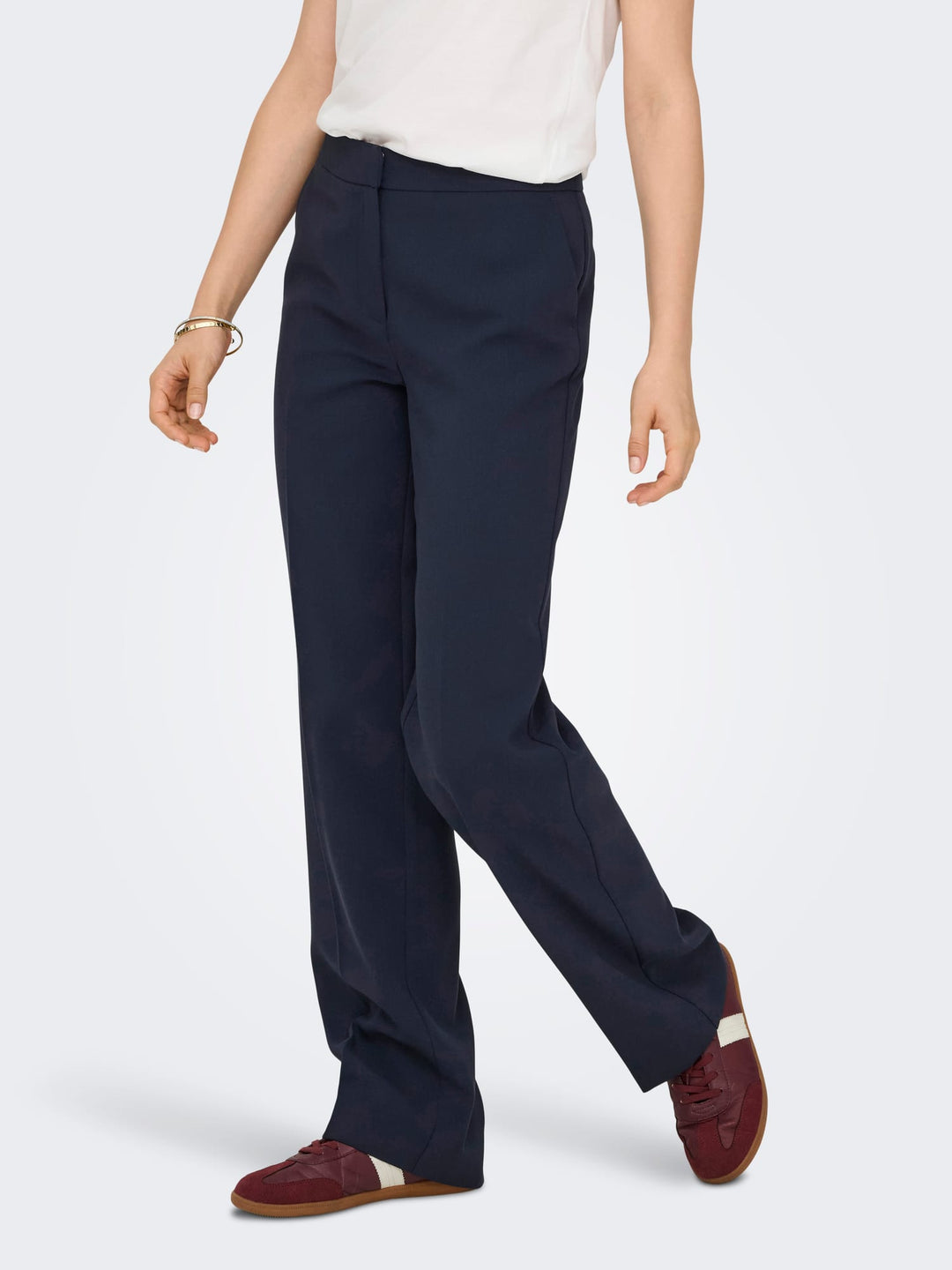 Only Raven lange broek navy – dames