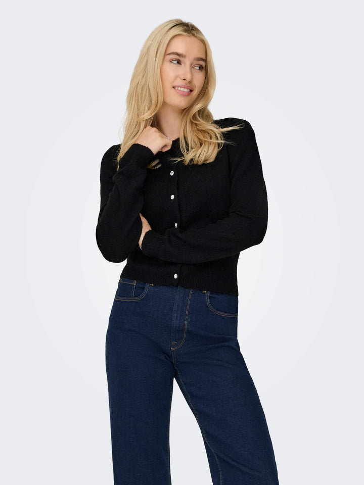 Only Havanna vest gebreid zwart – dames