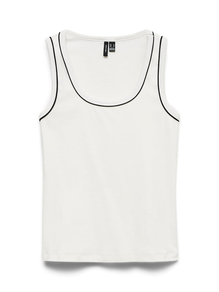 VERO MODA Monna top off-white – dames singlet