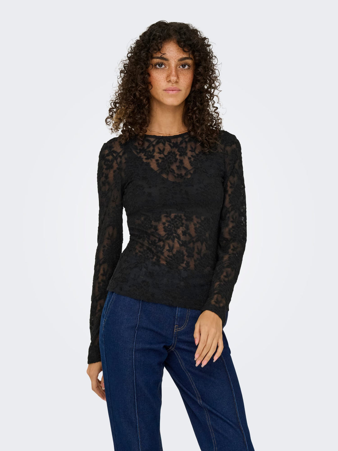 Only Blaise top zwart – dames