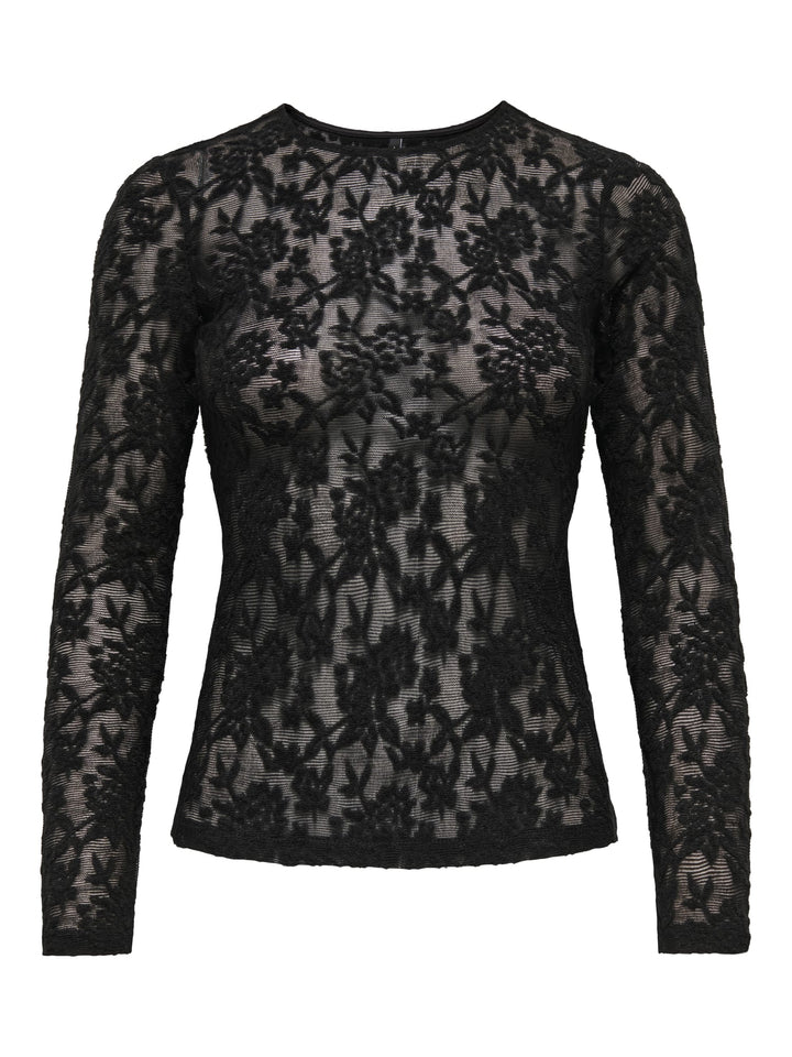 Only Blaise top zwart – dames