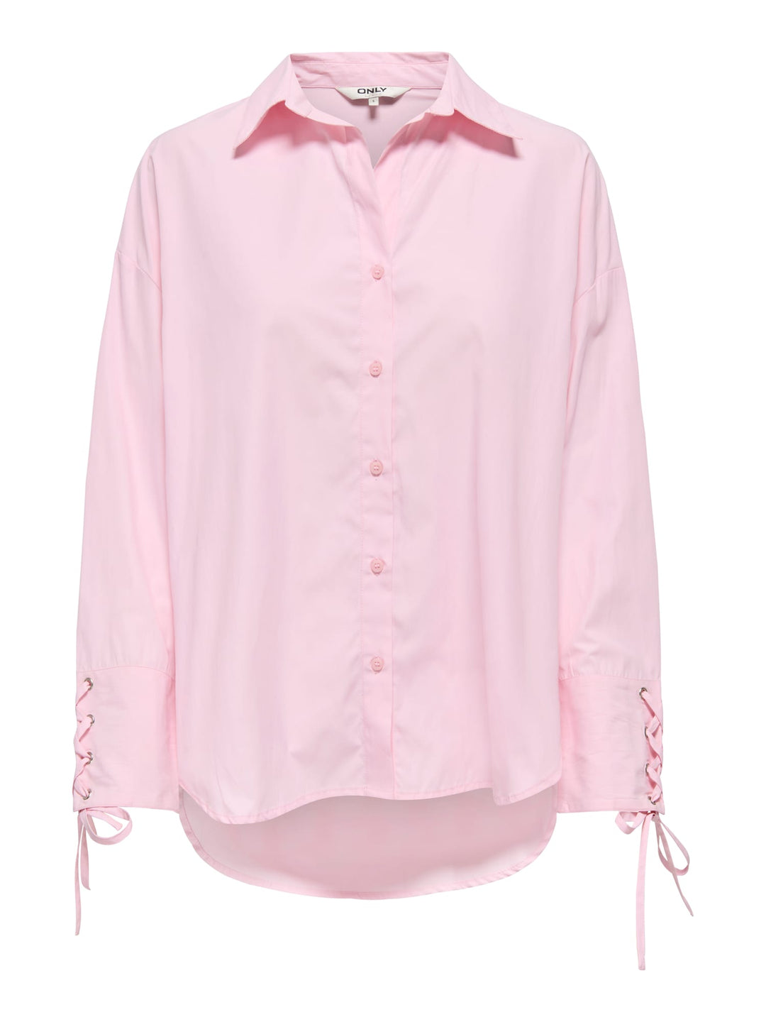 Only 15376880 Oregon blouse l/m licht roze – dames