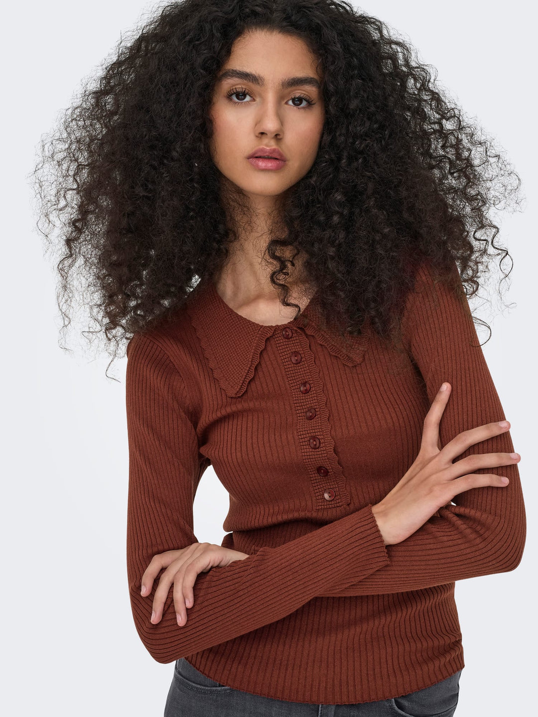 Jacqueline de Yong Ada trui bordeaux – dames