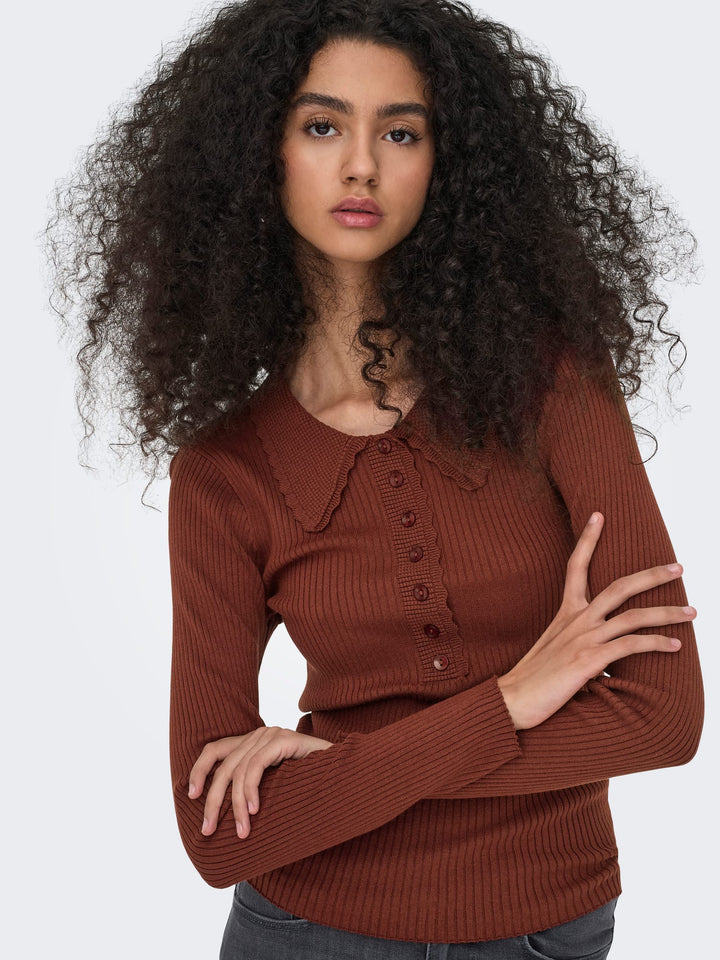 Jacqueline de Yong Ada trui bordeaux – dames