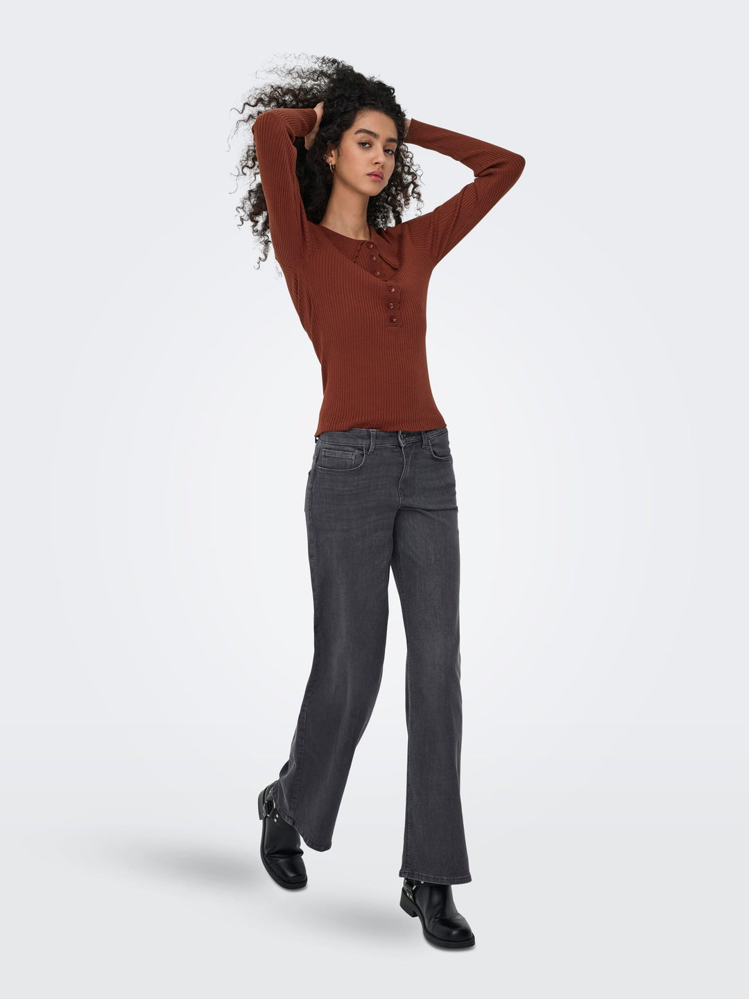 Jacqueline de Yong Ada trui bordeaux – dames