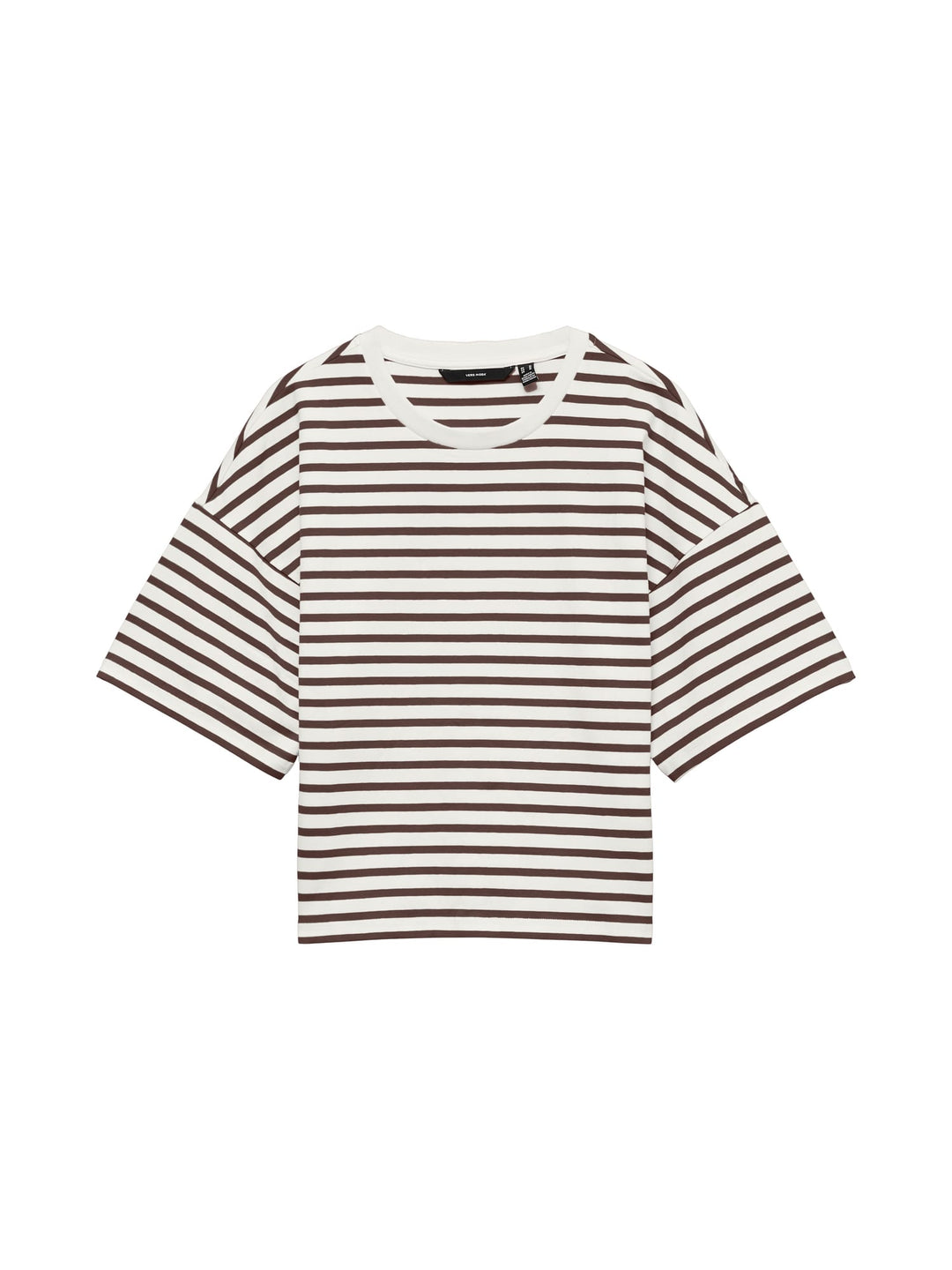 VERO MODA Kiara T-shirt ecru dessin – dames